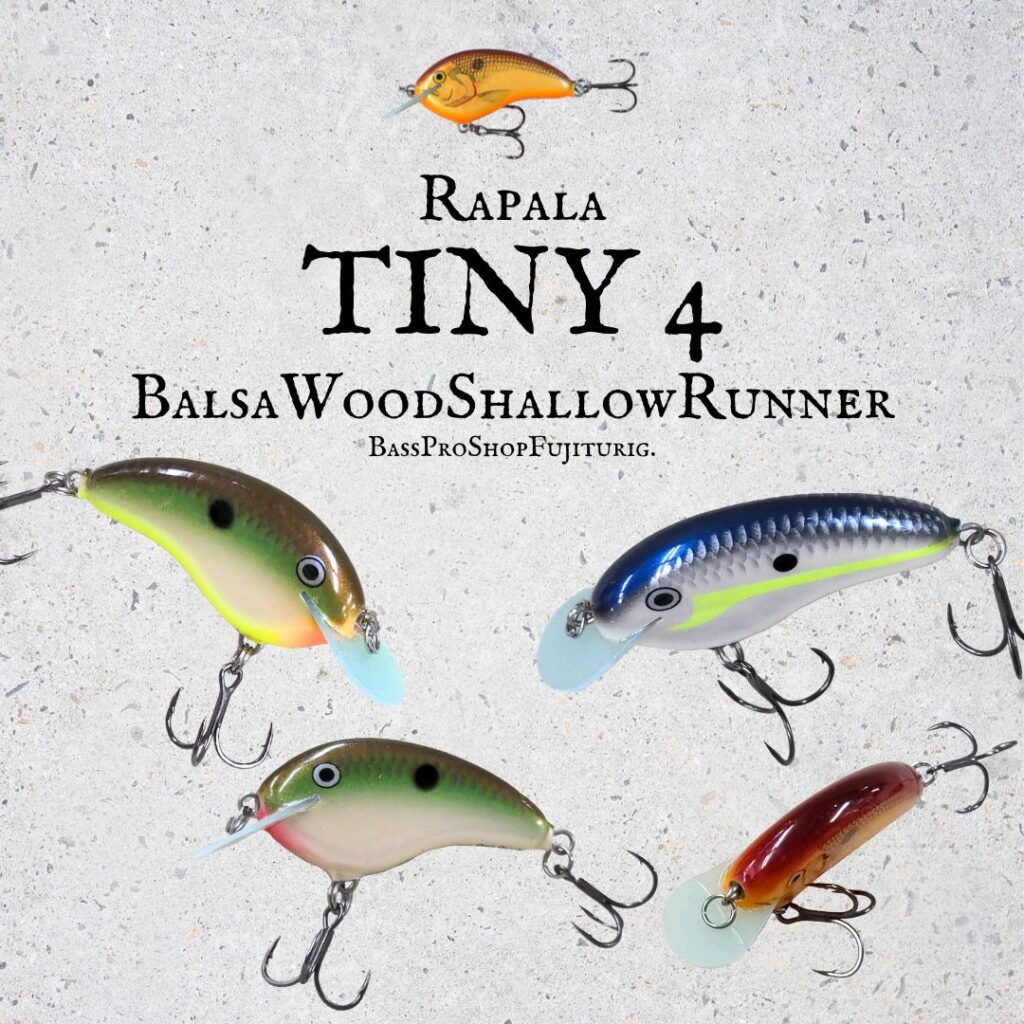 Rapala✯BalsaWoodTiny4